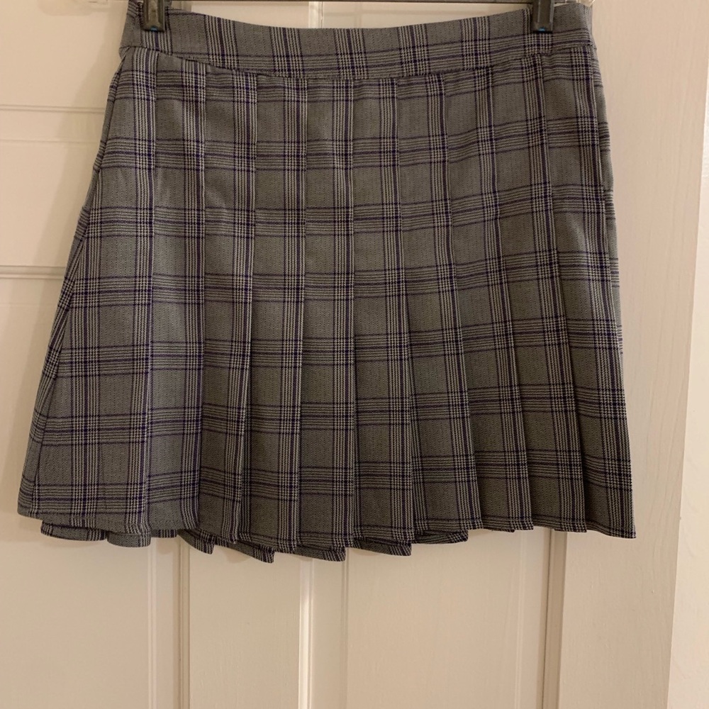 Plaid skirt